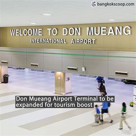 Don Mueang Airport Terminal to be expanded for tourism boost