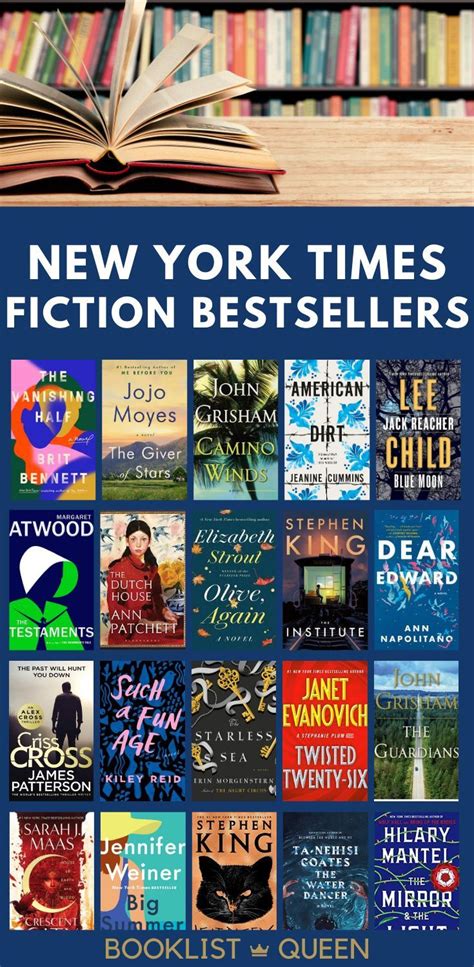 The Complete List of New York Times Fiction Best Sellers | Books to ...