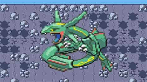 How to find Rayquaza in Pokemon Emerald - YouTube