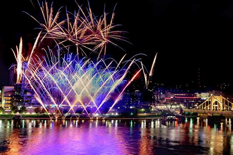 Pnc Park Fireworks Deluxe Photograph by RJ Stein Photography - Fine Art ...