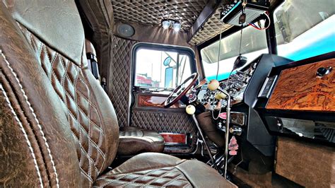 Panela Curiosidade Mentalidade peterbilt truck interior Peculiar ...