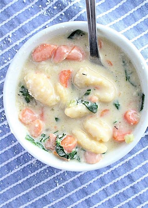 Gnocchi Soup - Table for Seven | Food for Everyday