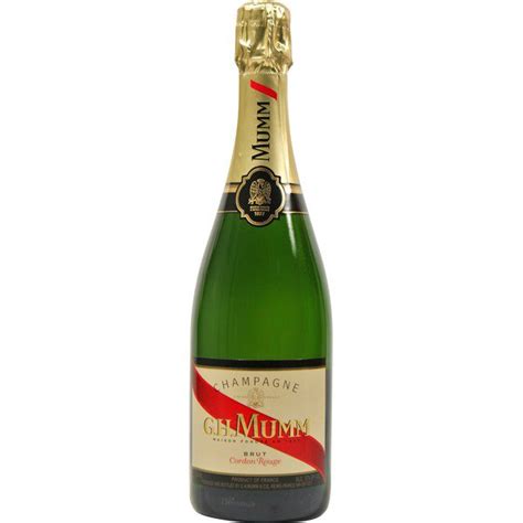 G H Mumm Brut Champagne Cordon Rouge, 750 Ml - Costco Food Database