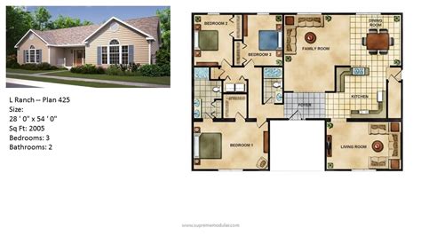 Modular Home Ranch Plans