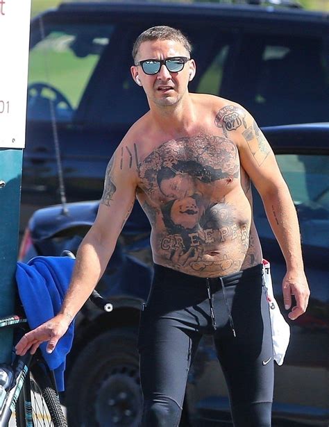 I Randomly Just Discovered Shia Labeouf Was Covered In Tattoos And Now ...