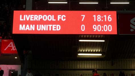 V Manchester United 1 4 Liverpool