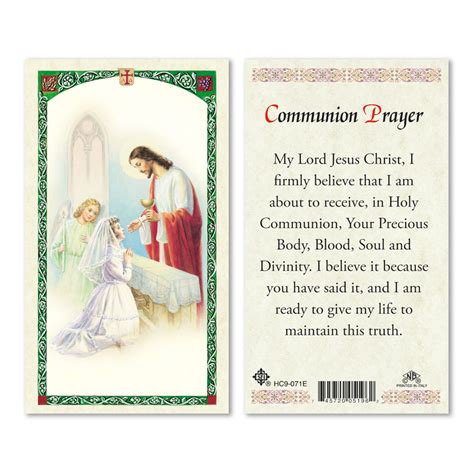 Communion Prayer for Girl #HC9-071 - McKay Church Goods