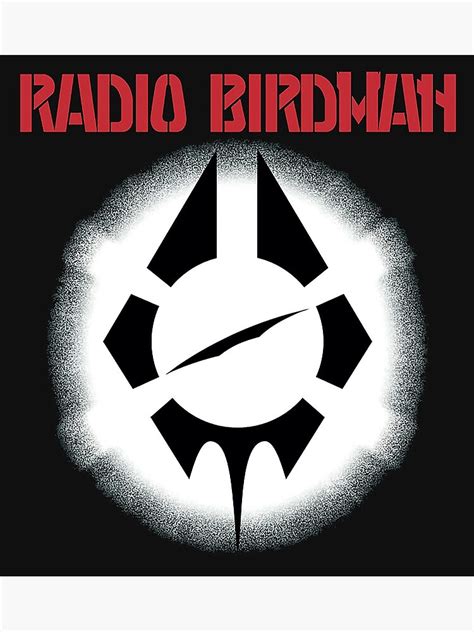 Impression photo « Radio Birdman-logo », par FordAall | Redbubble