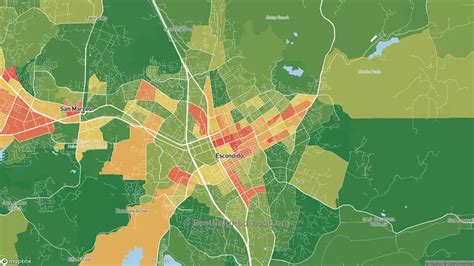 The Highest and Lowest Income Areas in Escondido, CA | BestNeighborhood.org