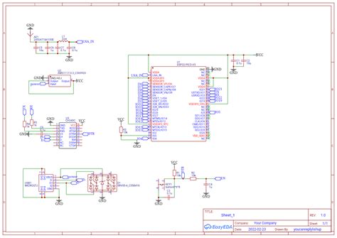 microcontroller - ESP32 IC Circuit Schematic - Electrical Engineering ...