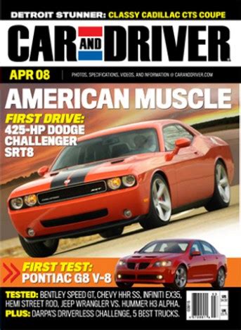 Car and Driver Magazine FREE Subscription - Deal Seeking Mom