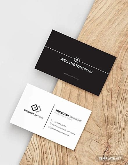 44+ Free Blank Business Card Templates - AI, Word, PSD | Free & Premium ...