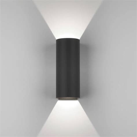 Astro Lighting Dunbar LED 255 Contemporary Outdoor Wall Light In Black ...