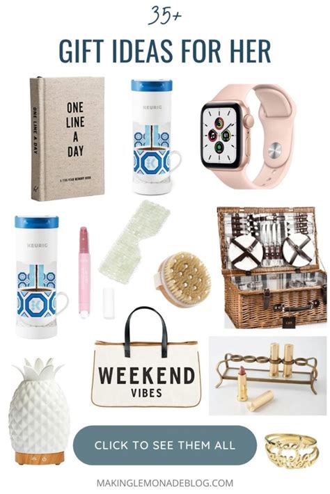 35+ Gift Ideas for Women (That She’ll REALLY Love!) | Making Lemonade