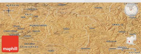 Satellite Panoramic Map of BETHAL