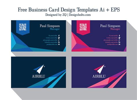 21+ Professional Business Card Template | DocTemplates