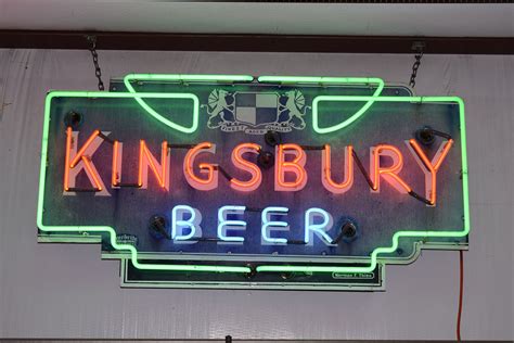 Kingsbury Beer – DB Collectible Signs