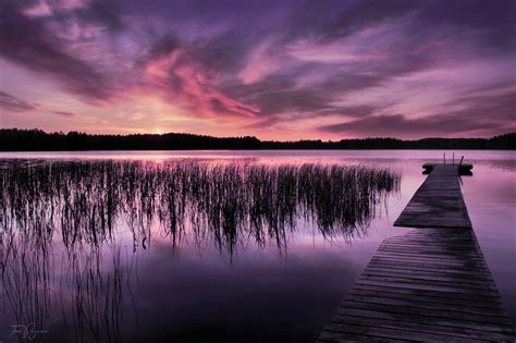 Purple Lake by Pajunen on DeviantArt