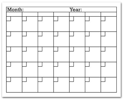 Printable Blank Calendar 8 5 X 11 2024 Best Ultimate Popular Review of ...