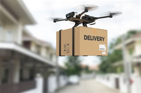 Free Photo | Delivery drone concept