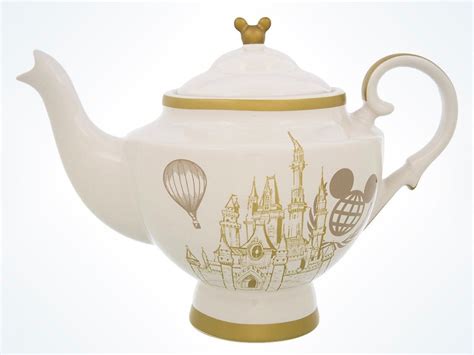 Disney Parks Believe in Magic Vintage Mickey Mouse Ceramic Teapot New ...