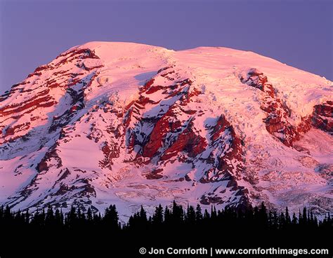 Mt Rainier Winter Sunrise Photo, Picture, Print | Cornforth Images