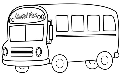 School bus coloring pages to download and print for free