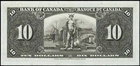 Bank of Canada 1937 Ten Dollar Bill|World Banknotes & Coins Pictures ...