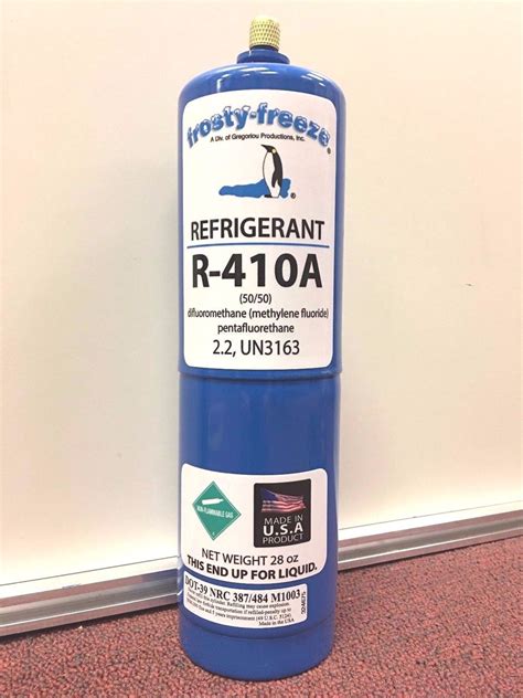 R410, R410a, R-410a, Refrigerant, Air Conditioner, 28 oz. Can – Frosty ...