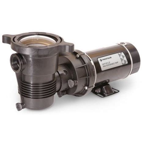 Pentair 340042 SuperFlo High Performance Two Speed Pool Pump, 1 Horsepower - PoolWorth.com