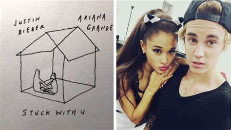 New Video: Justin Bieber & Ariana Grande - 'Stuck With U' - That Grape ...