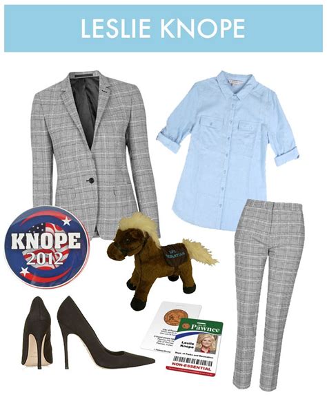 Leslie Knope Halloween Costume - Parks and Recreation Homemade ...