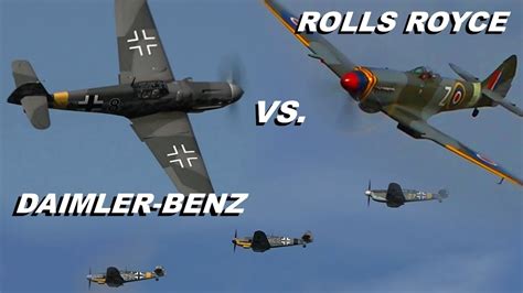 3x MESSERSCHMITT Bf-109 vs. SPITFIRE | Hangar 10 Fly In 2018 - YouTube