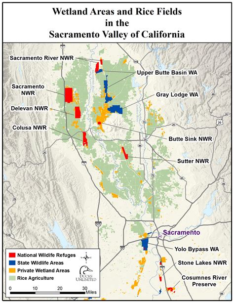 New Ducks Unlimited Map Displays Extensive Pacific Flyway Habitat in ...