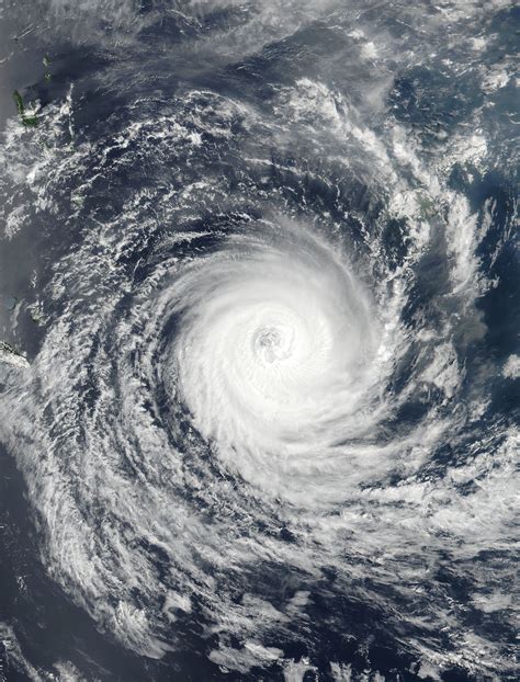 Suomi NPP satellite tracking Tropical Cyclone Gita