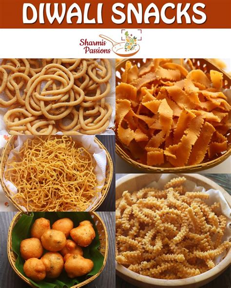 Diwali Snacks | 60+ Diwali Snacks Recipes - Sharmis Passions