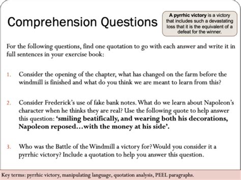 Animal Farm - Analysing Chapter 8 | Teaching Resources