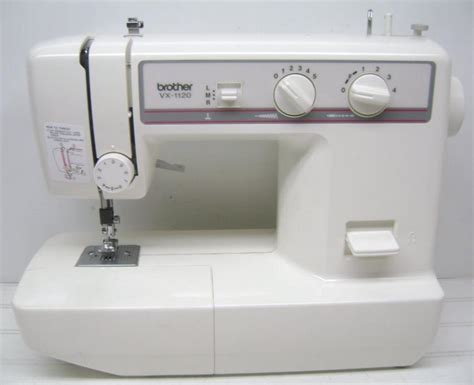 Brother VX-1120 Sewing Machine Instruction Manual