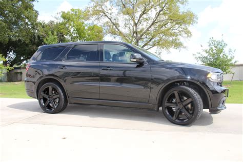 OE Replicas Jeep SRT8 Wheels in Gloss Black on a Dodge Durango. http ...