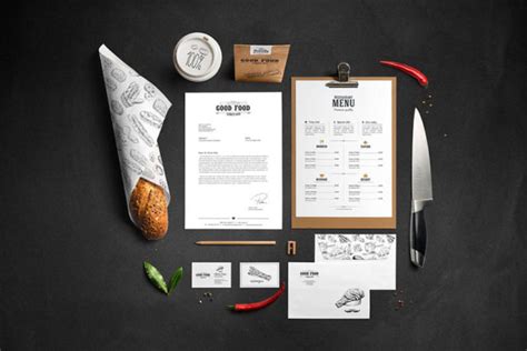 25+ Best Hotel & Restaurant Branding Mockups | Mockuptree