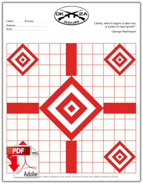 Free Printable Shooting Targets Printable Shooting Targets PDF They ...