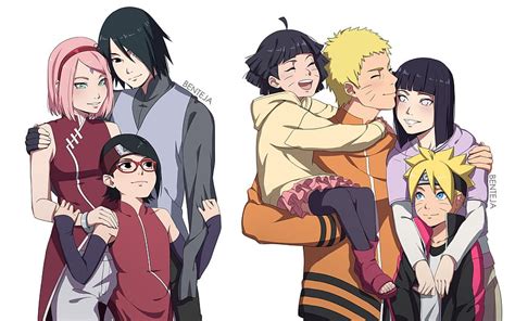 Anime, Naruto, Boruto, Family & Background HD wallpaper | Pxfuel