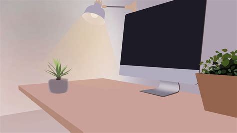 Minimalist Art Style Office Background, Minimalist, Literary, Art Style ...