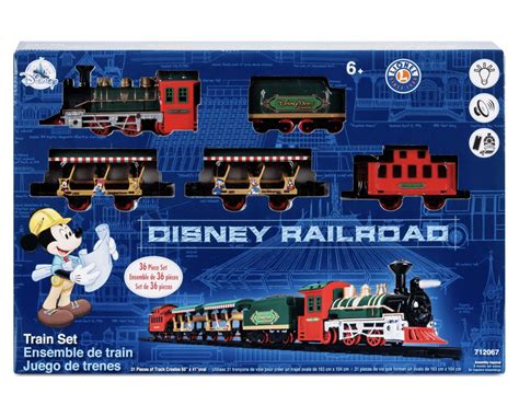 Disney Parks Mickey Mouse Classic Metal Railroad Train Set by Lionel ...