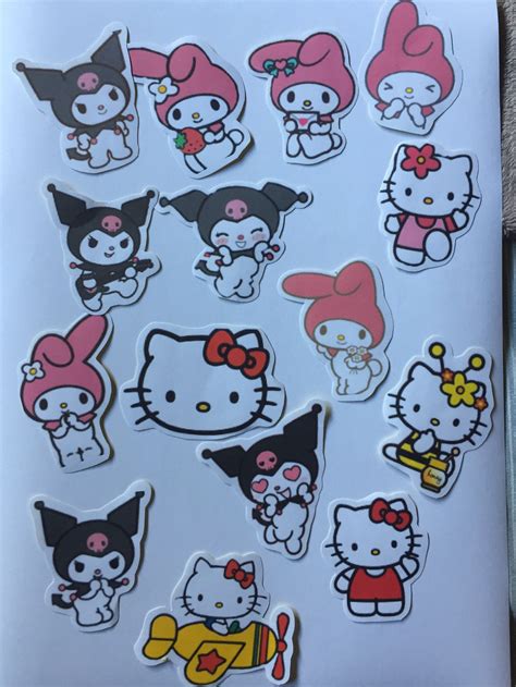 Unofficial Sanrio stickers | Etsy