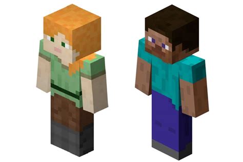 Minecraft Alex Skin Template