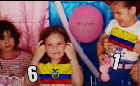 Los mejores memes del partido Ecuador vs Colombia (6 - 1)