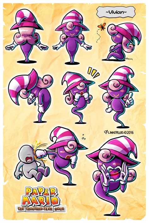 Vivian (Paper mario TTYD) by Linker on Newgrounds