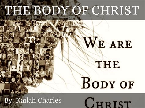 The Body Of Christ by kcharles