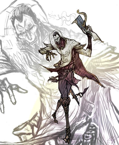 Khada Jhin by Slipmaskin on DeviantArt